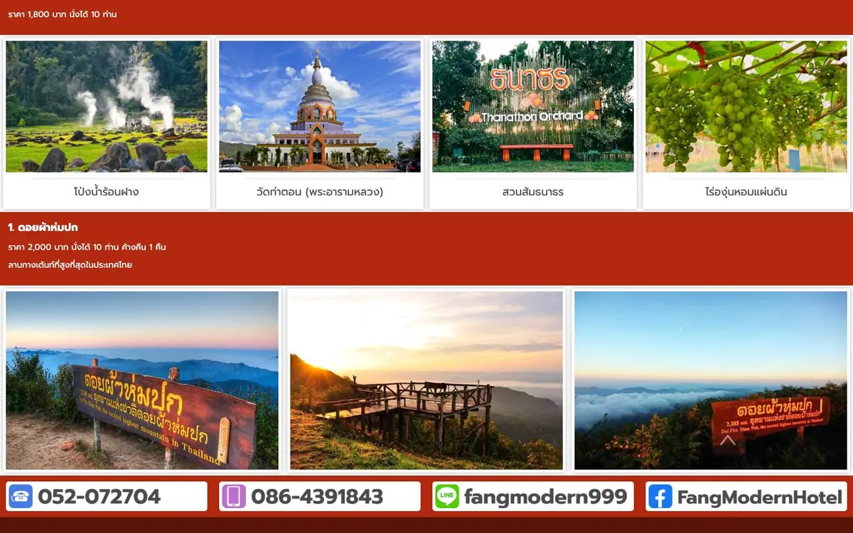 Section 04 of the Fang Modern site, places and prices